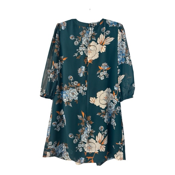 Eva Mendes Floral 3/4 sleeve Dress‎ - Picture 7 of 9